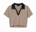 Top Polo Tejida (Talla Small)